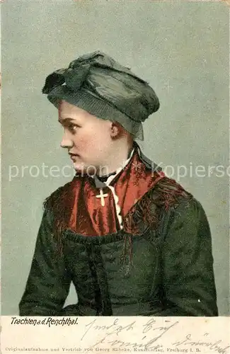 AK / Ansichtskarte Renchtal Tracht Renchtal