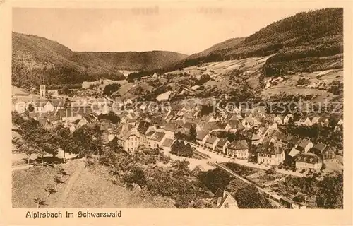 AK / Ansichtskarte Alpirsbach Panorama Alpirsbach