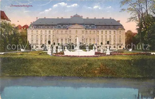 AK / Ansichtskarte Donaueschingen Schloss Park Donaueschingen