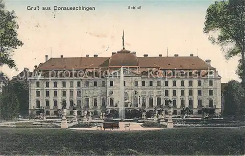 AK / Ansichtskarte Donaueschingen Schloss Donaueschingen