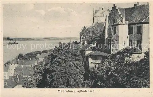 AK / Ansichtskarte Meersburg_Bodensee Panorama Meersburg Bodensee