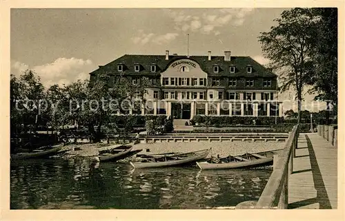 AK / Ansichtskarte Insel_Reichenau Strandhotel Reichenau Insel Reichenau