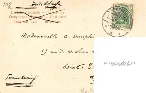 AK / Ansichtskarte ueberlingen_Bodensee Beim Badhotel ueberlingen Bodensee