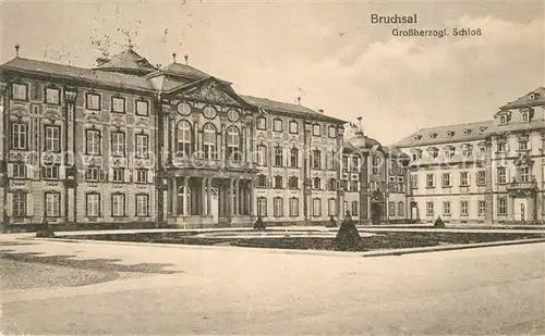 AK / Ansichtskarte Bruchsal Grossherzogliches Schloss Bruchsal