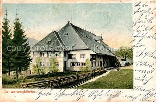 AK / Ansichtskarte Wolfach Schwarzwaldheim Wolfach