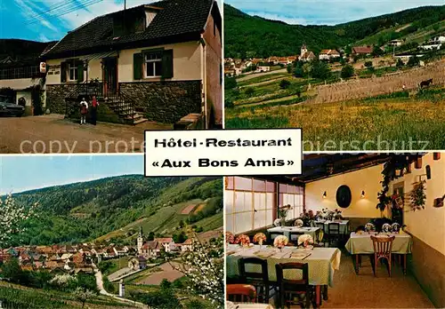 AK / Ansichtskarte Reichsfeld Hotel Restaurant Aux Bons Amis Reichsfeld