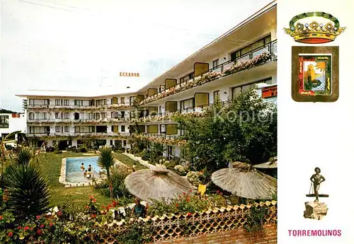 AK / Ansichtskarte Torremolinos Hotel Ecuador Torremolinos