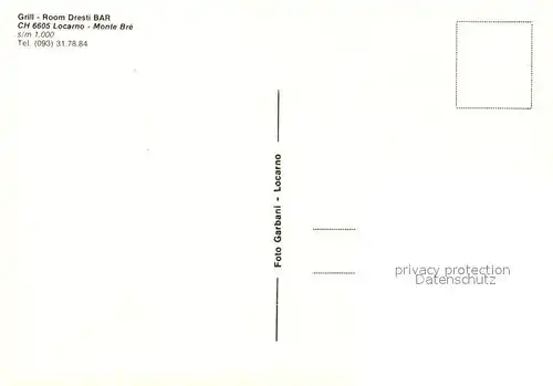 AK / Ansichtskarte Monte_Bre_Lugano Dresti Bar Terrasse Panorama Monte_Bre_Lugano