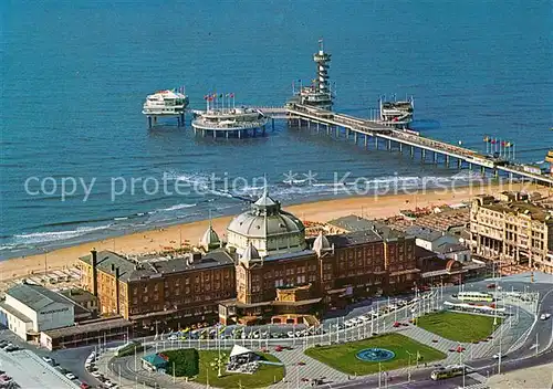 AK / Ansichtskarte Scheveningen Pier Fliegeraufnahme Scheveningen