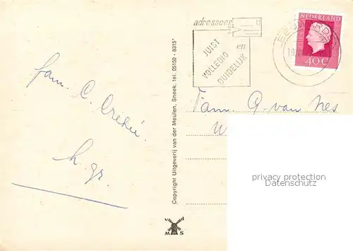 AK / Ansichtskarte Langweer Camping Hotel Bootsanleger Langweer