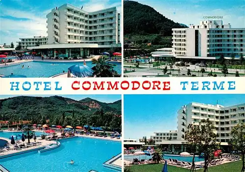 AK / Ansichtskarte Montegrotto_Terme Hotel Commodore Terme Details Montegrotto Terme