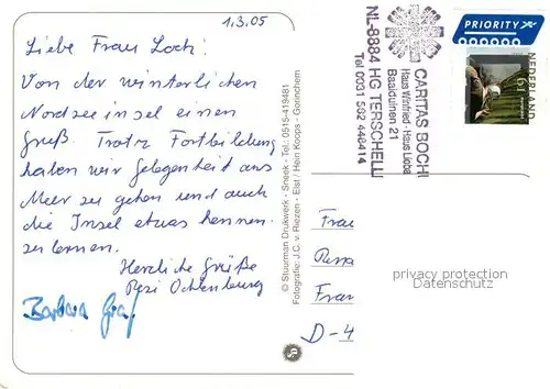 AK / Ansichtskarte Terschelling Strand Leuchtturm Fischkutter Terschelling