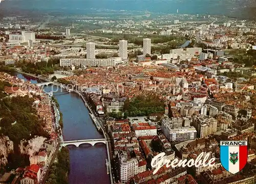 AK / Ansichtskarte Grenoble Vue aerienne Grenoble