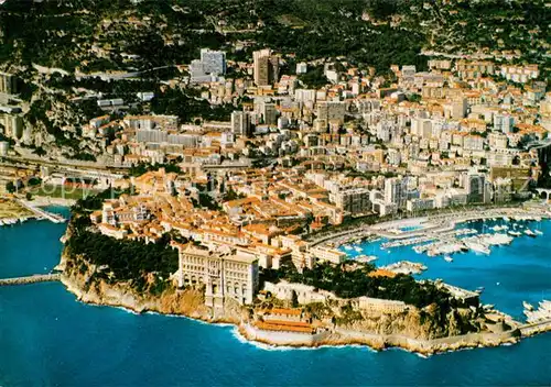 AK / Ansichtskarte Monaco Fliegeraufnahme Monaco