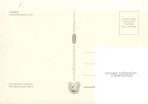 AK / Ansichtskarte Liberec Liberecke vystavni trhy Liberec