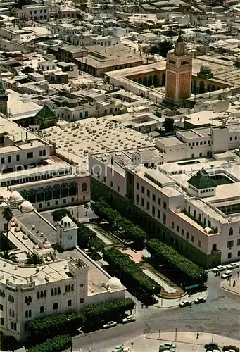 AK / Ansichtskarte Tunis Place du Gouvernement Fliegeraufnahme Tunis