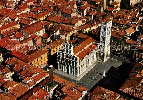 AK / Ansichtskarte Lucca San Michele Veduta aerea Lucca