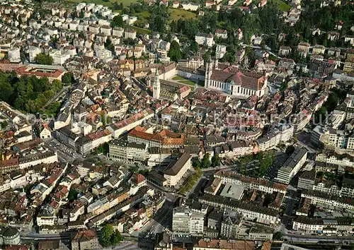 AK / Ansichtskarte St_Gallen_SG Fliegeraufnahme St_Gallen_SG