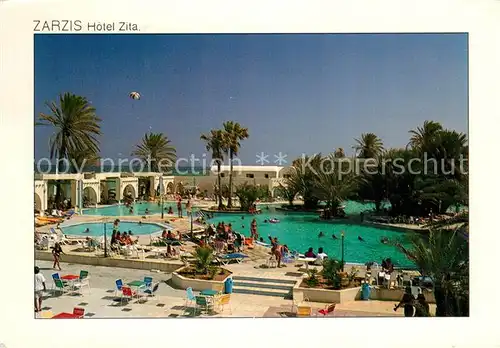 AK / Ansichtskarte Zarzis Hotel Zita Pool Zarzis