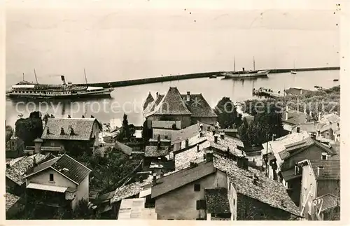 AK / Ansichtskarte Thonon les Bains Port de Rives Lac Leman Thonon les Bains