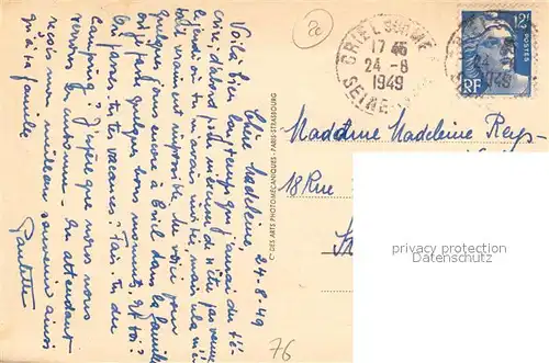 AK / Ansichtskarte Criel sur Mer Vue generale prise du Mont Jolibois Criel sur Mer