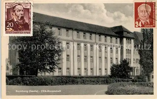AK / Ansichtskarte Bernburg_Saale SVA Kuranstalt Bernburg_Saale