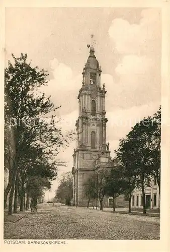 AK / Ansichtskarte Potsdam Garnisonskirche Potsdam