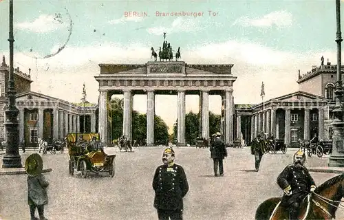 AK / Ansichtskarte Berlin Brandenburger Tor Berlin