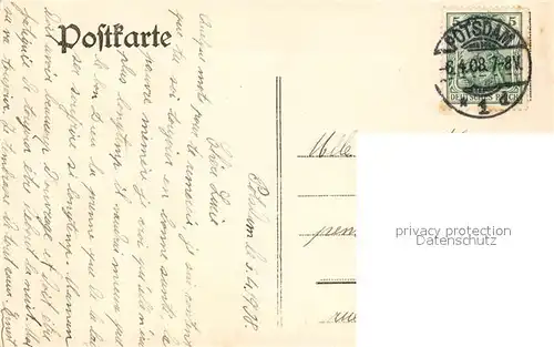 AK / Ansichtskarte Potsdam Schlo? Babelsberg Potsdam