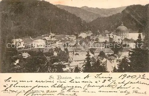 AK / Ansichtskarte St_Blasien Panorama St_Blasien