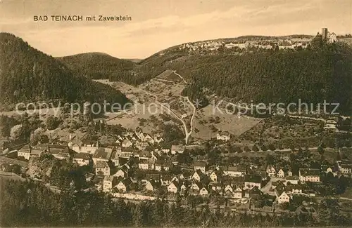 AK / Ansichtskarte Bad_Teinach Zavelstein Panorama Bad_Teinach Zavelstein