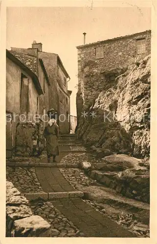 AK / Ansichtskarte Eze_Alpes Maritimes Vieille Rue Eze_Alpes Maritimes