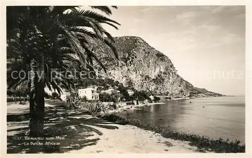 AK / Ansichtskarte Beaulieu sur Mer Panorama La Petite Afrique Cote d Azur Beaulieu sur Mer