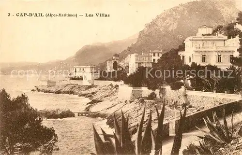 AK / Ansichtskarte Cap d_Ail Les Villas Cote d Azur Cap d_Ail