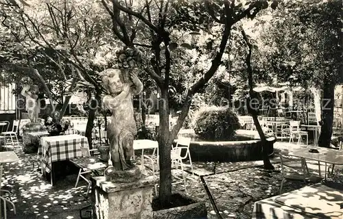 AK / Ansichtskarte La_Colle sur Loup L Abbaye Hotel Restaurant Terrasse La_Colle sur Loup