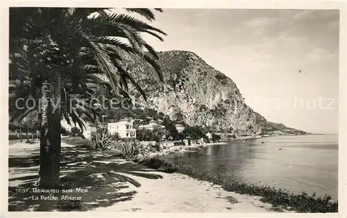 AK / Ansichtskarte Beaulieu sur Mer Panorama La Petite Afrique Cote d Azur Beaulieu sur Mer