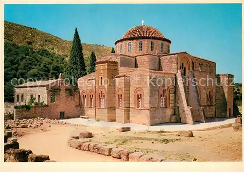 AK / Ansichtskarte Daphni_Athen Byzantinische Kirche 