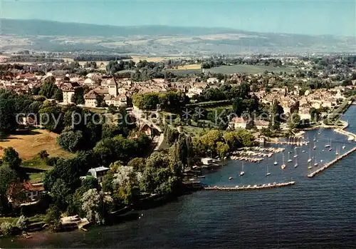 AK / Ansichtskarte Nyon_VD Fliegeraufnahme Nyon_VD