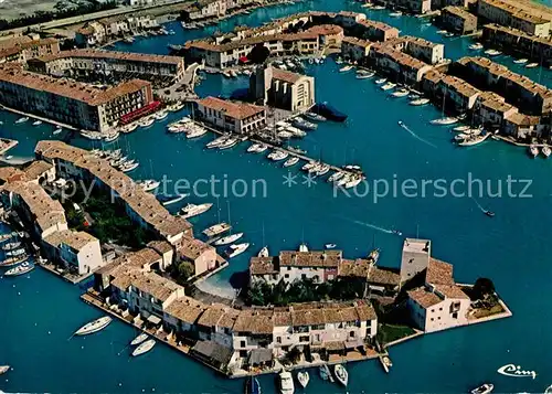 AK / Ansichtskarte Port_Grimaud Cite lacustre Vue aerienne Port Grimaud