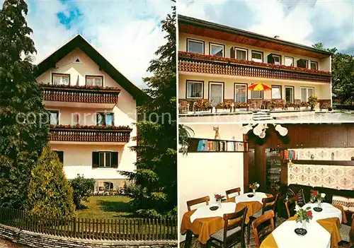 AK / Ansichtskarte Bodensdorf_Ossiacher_See Pension DAngelo Gaststube Bodensdorf_Ossiacher_See
