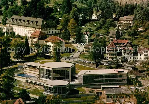 AK / Ansichtskarte Wildbad_Schwarzwald Thermal Hallenbewegungs und Freibad Wildbad_Schwarzwald