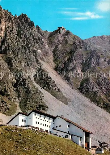 AK / Ansichtskarte Innsbruck Nordkettenbahn Station Seegrube Bergstation Innsbruck