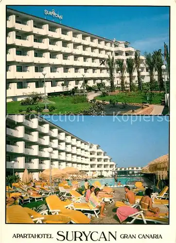 AK / Ansichtskarte Maspalomas Apartahotel Surycan Pool Maspalomas