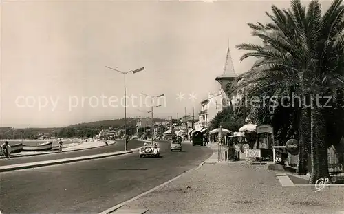 AK / Ansichtskarte Cros de Cagnes Promenade Cros de Cagnes