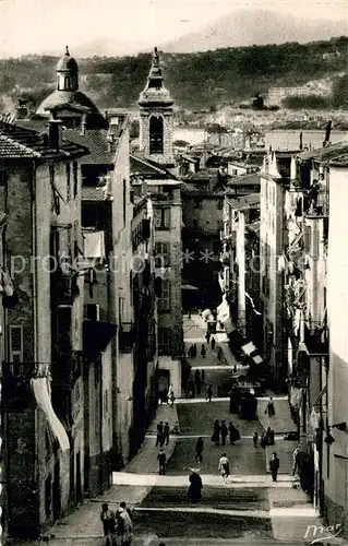 AK / Ansichtskarte Nice_Alpes_Maritimes Vieille rue Nice_Alpes_Maritimes