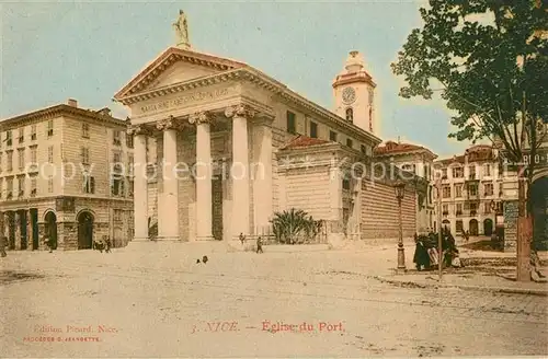 AK / Ansichtskarte Nice_Alpes_Maritimes Eglise du Port Cote d Azur Nice_Alpes_Maritimes