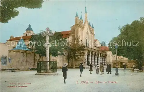 AK / Ansichtskarte Nice_Alpes_Maritimes Eglise de Cimiez Cote d Azur Nice_Alpes_Maritimes