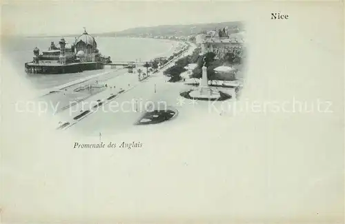 AK / Ansichtskarte Nice_Alpes_Maritimes Promenade des Anglais Cote d Azur Nice_Alpes_Maritimes