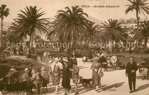 AK / Ansichtskarte Nice_Alpes_Maritimes Jardins Albert Ier Nice_Alpes_Maritimes