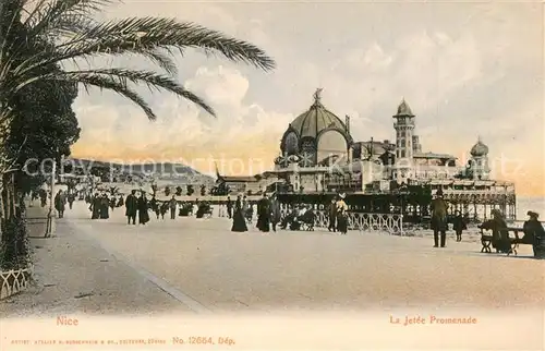 AK / Ansichtskarte Nice_Alpes_Maritimes La Jetee Promenade Cote d Azur Nice_Alpes_Maritimes